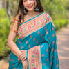 RAMA BLUE PAITHANI SAREE