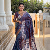 Leaves Banarasi Silk Saree