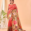 Paithani Silk Saree with Big Border & Meenakari Motifs