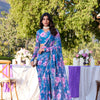 Ineffable Chiffon Pearl Lace Border Saree