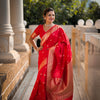 Sonakshi Red Paithani Silk Saree