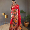 Soft Paithani Silk Saree with 3D Zari Design & Rich Pallu